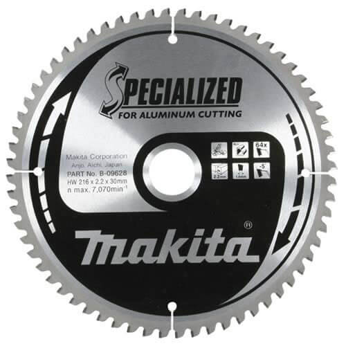 Image of Makita Specialized Aluminium Mitre Saw Blade 305mm x 100 Teeth 30mm