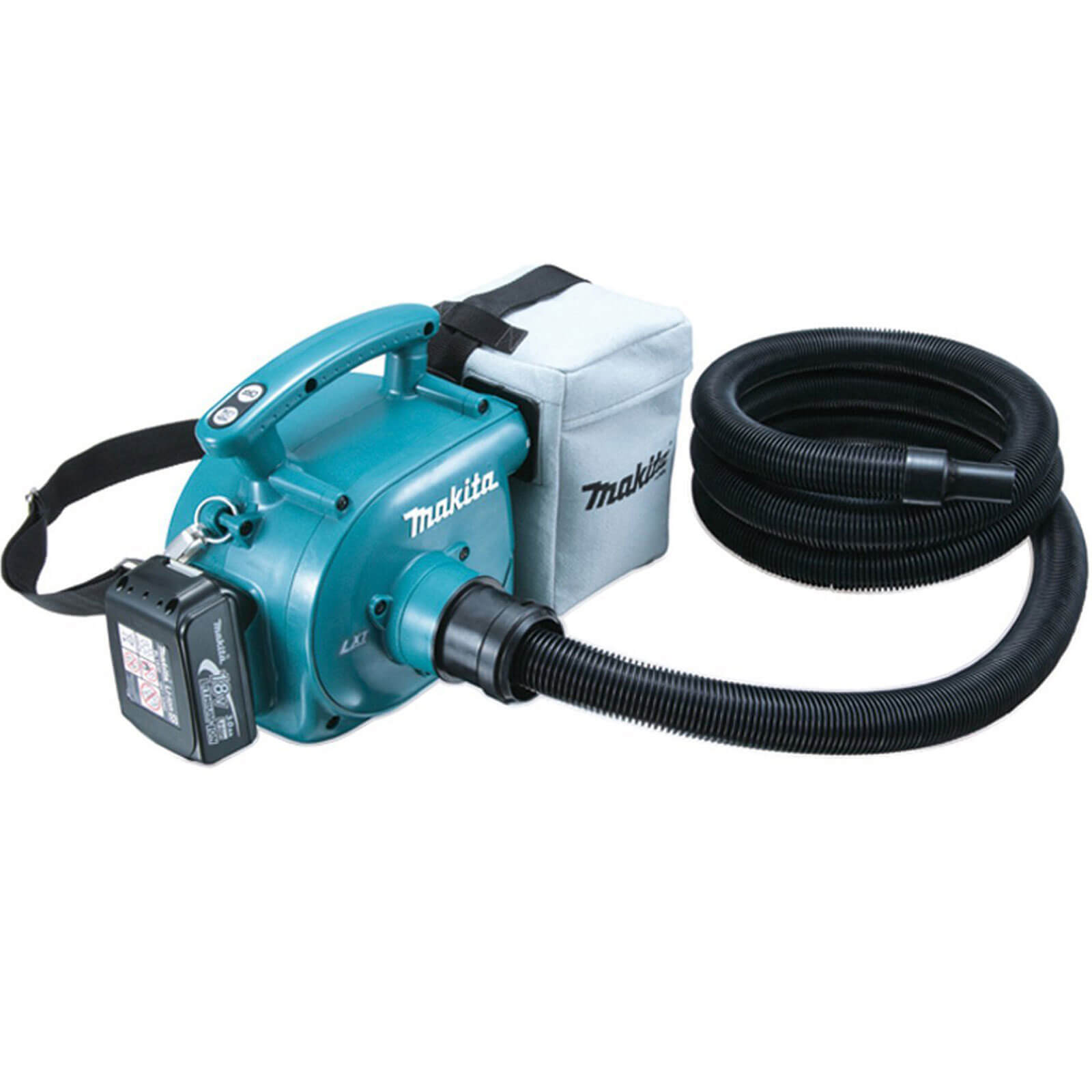 Image of Makita BVC350Z 18V Lithium Ion Cordless Vacuum Cleaner without Battery Or Charger