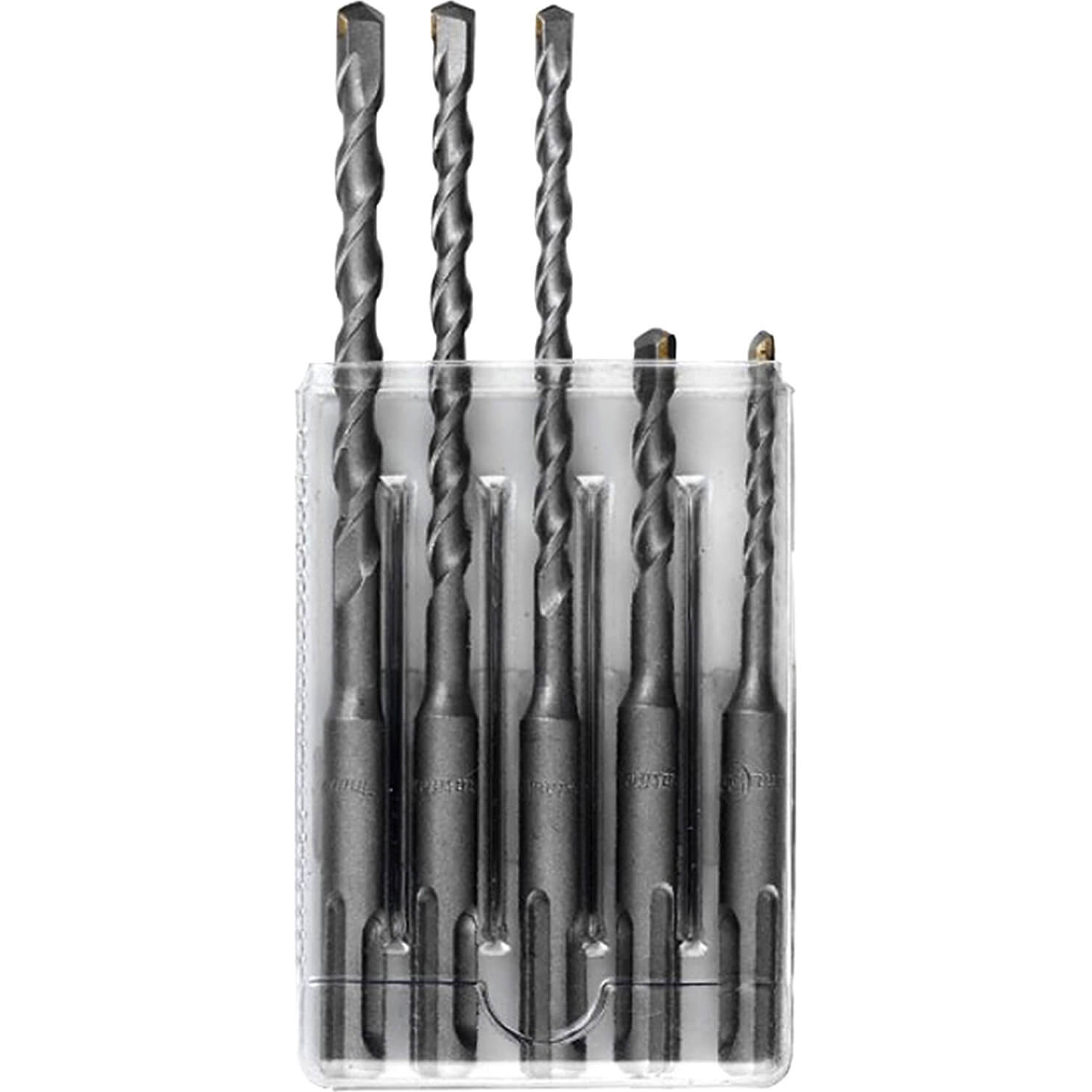 Image of Makita SDS Plus 5 piece Hammer Drill Bit Set