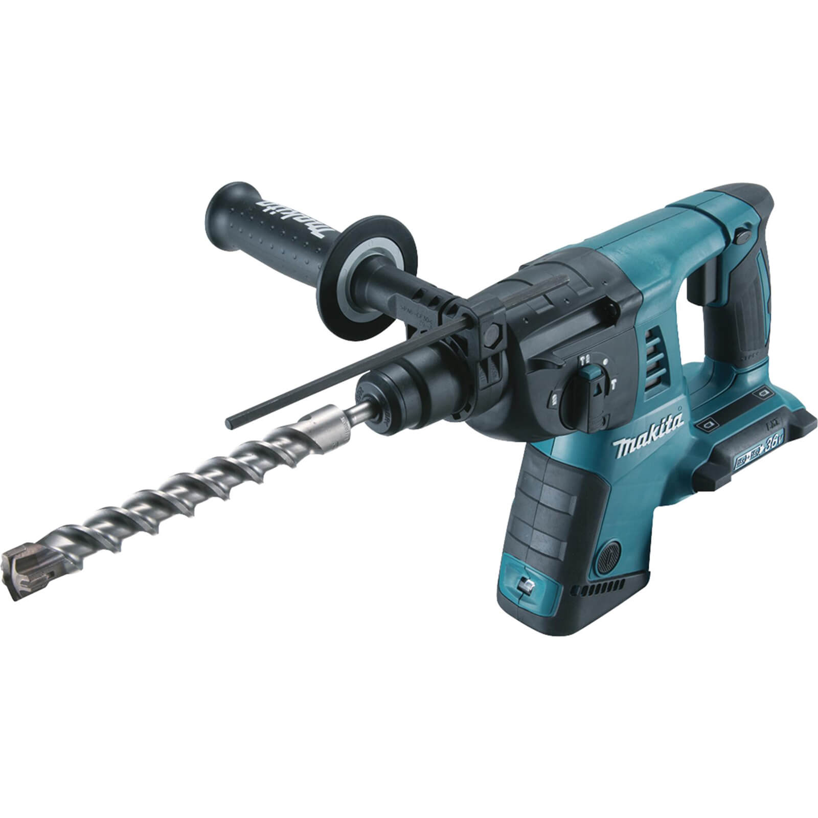 Image of Makita DHR263Z Twin 18v Cordless SDS Plus Rotary Hammer Drill without Battery or Charger