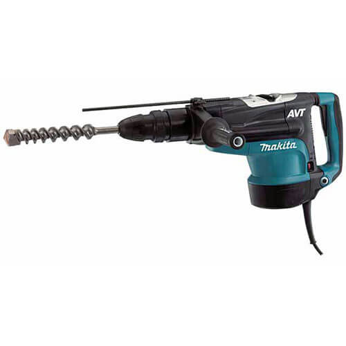 Image of Makita HR5211C SDS Max AVT Rotary Demolition Hammer Drill 1500w 110v