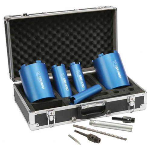 Image of Makita 10 Piece Diamond Core Drill Bit Set