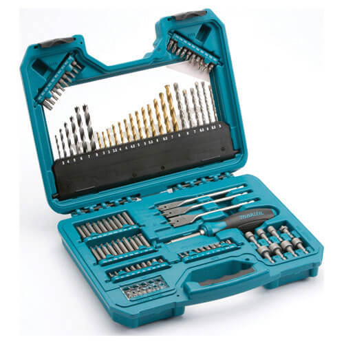 Image of Makita 105 Piece Pro Power Tool Drill Bit and Accessory Set