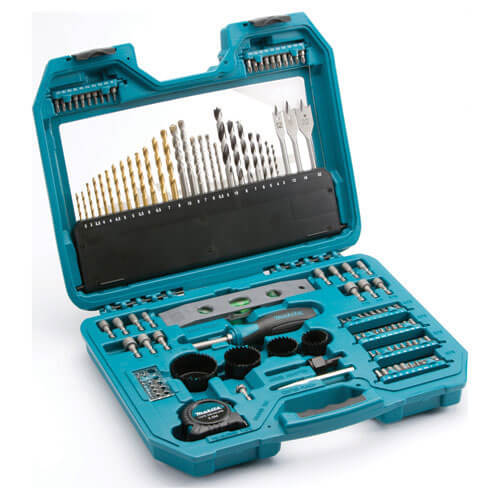 Image of Makita 120 Piece Pro Power Tool Drill Bit and Accessory Set