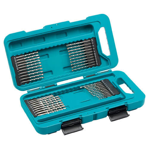 Image of Makita 40 Piece Masonry Drill Bit Set 3 10mm