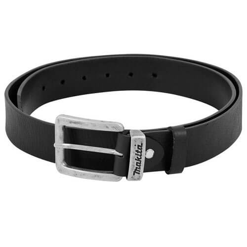 Image of Makita Leather Belt Black Medium