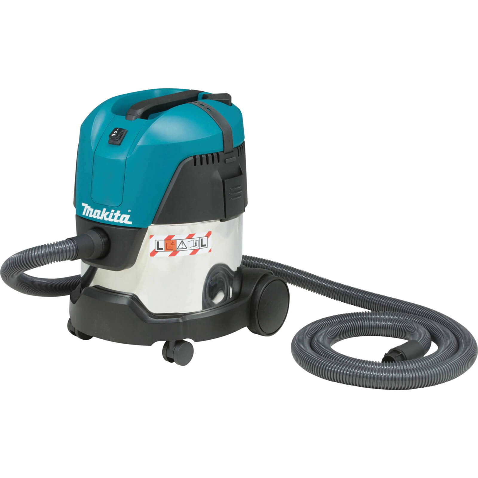 Image of Makita VC2012L Wet and Dry L Class Dust Extractor and Vacuum Cleaner with 20 Litre Tank 110v