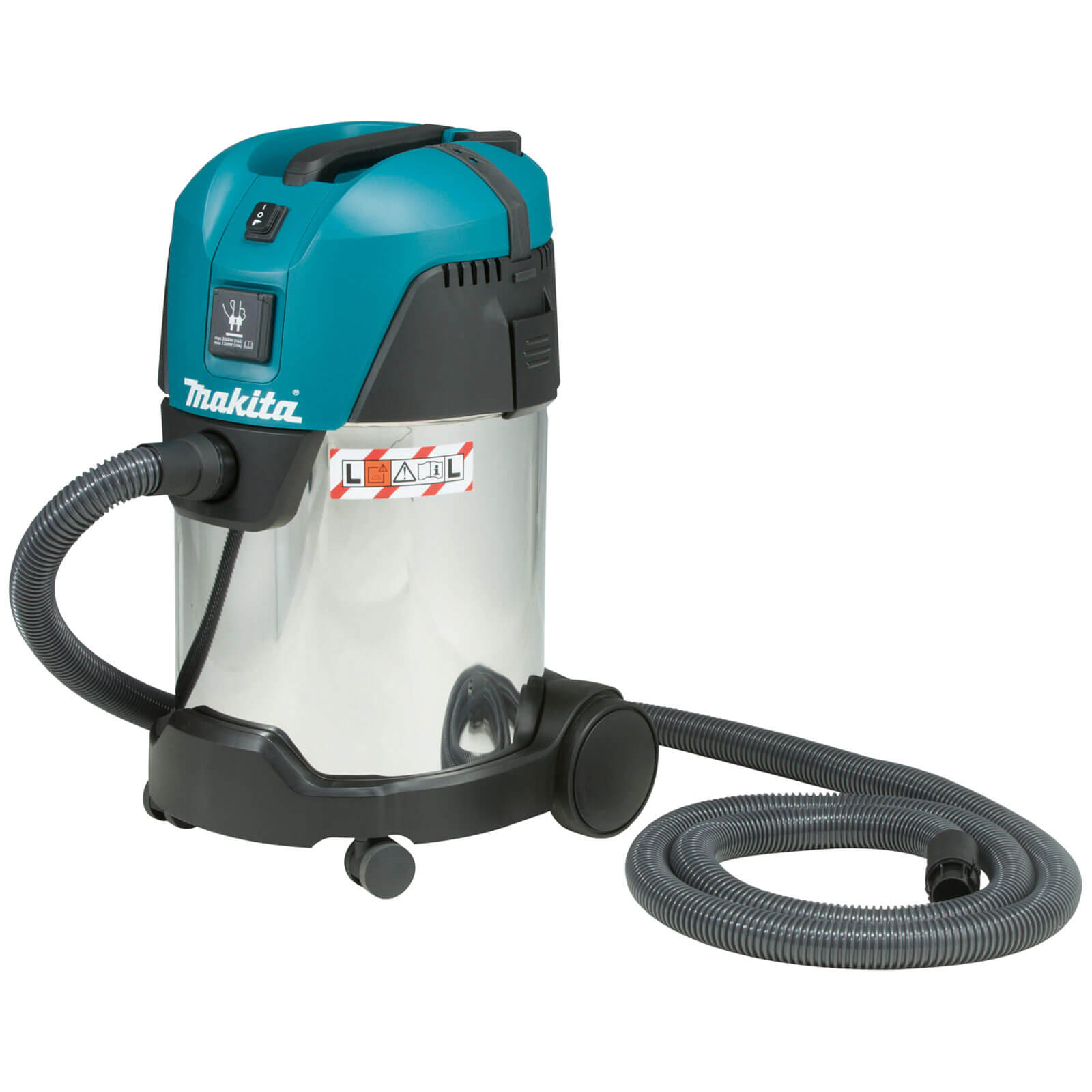 Image of Makita VC3011L Wet and Dry L Class Dust Extractor and Vacuum Cleaner with 30 Litre Tank 110v