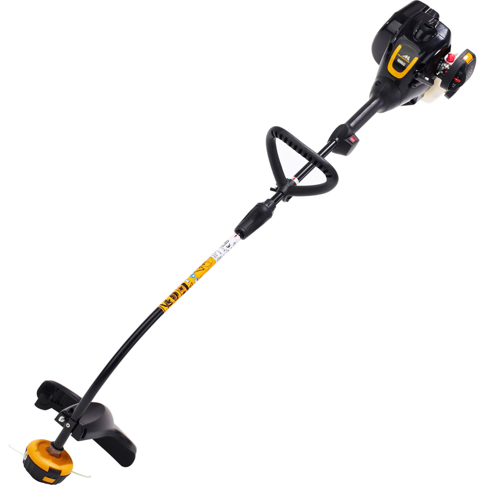 Image of McCulloch TRIMMAC Petrol Grass Trimmer 410mm Cut with 25cc 2 Stroke Engine