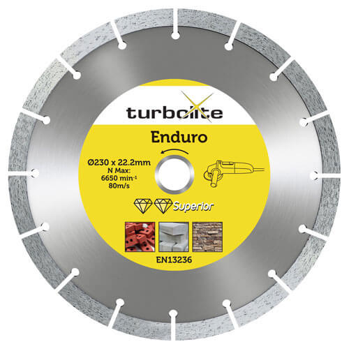 Image of Marcrist Turbolite Enduro Superior 115 x 222mm Diamond Cutting Blade