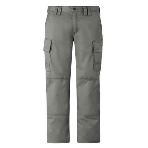 Image of Snickers Mens Service Line Cargo Trousers Grey 31 Waist and 32 Leg