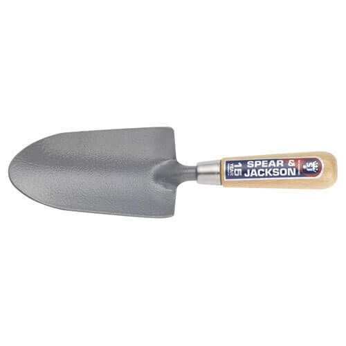 Image of Spear and Jackson Neverbend Carbon Hand Trowel with 127mm Handle