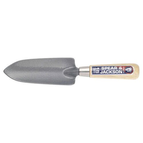 Image of Spear and Jackson Neverbend Carbon Hand Transplanting Trowel with 127mm Handle