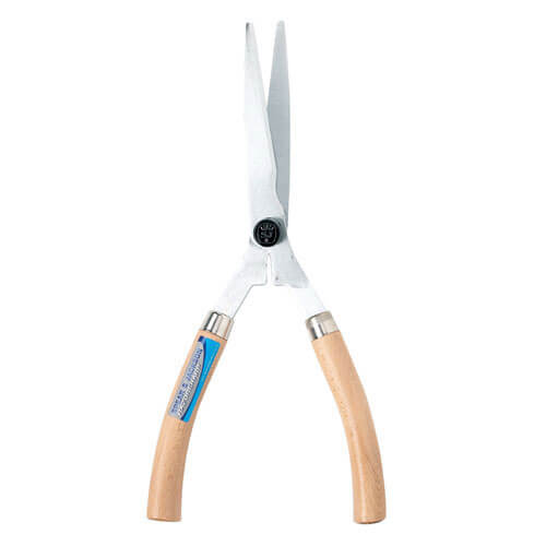 Image of Spear and Jackson Razorsharp Advantage Hedge Shears 203mm Blades with Wooden Handles