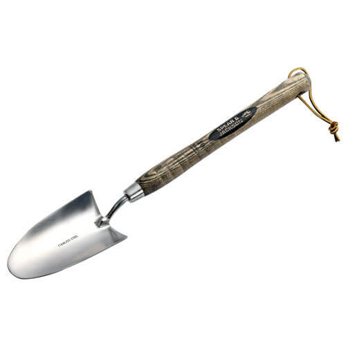 Image of Spear and Jackson Traditional Stainless Steel Hand Trowel with 305mm Wooden Handle