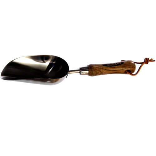 Image of Spear and Jackson Traditional Stainless Steel Hand Soil Scoop with 127mm Handle