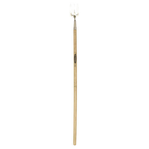 Image of Spear and Jackson Traditional Stainless Steel Long Handled Weedfork with 1016mm Wooden Handle