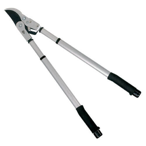 Image of Spear and Jackson Razorsharp Advantage Telescopic Ratchet Bypass Loppers 42mm Max Cut with 460 720mm Handles