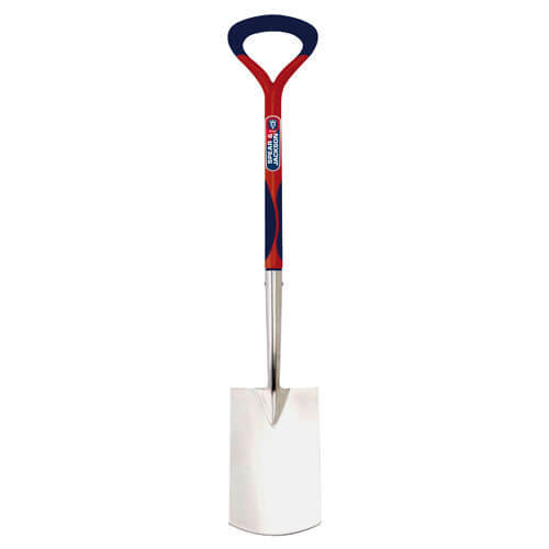 Image of Spear and Jackson Select Stainless Steel Digging Spade 990mm Long