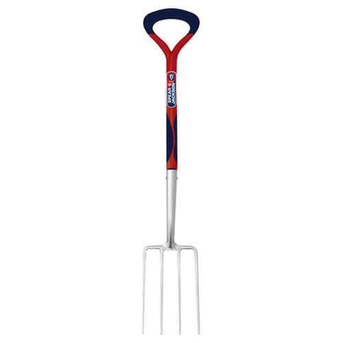 Image of Spear and Jackson Select Stainless Steel Digging Fork 940mm Long