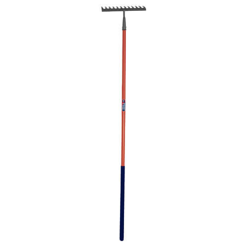 Image of Spear and Jackson Select Carbon Soil Rake 12 Teeth 1676mm Long