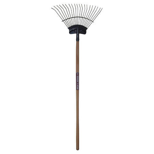 Image of Spear and Jackson Neverbend Professional Heavy Duty Lawn Rake 1219mm Handle