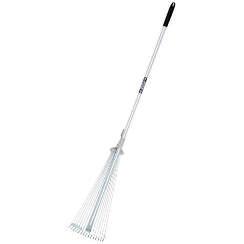 Image of Spear and Jackson Neverbend Carbon Adjustable Lawn Rake with 1168mm Handle