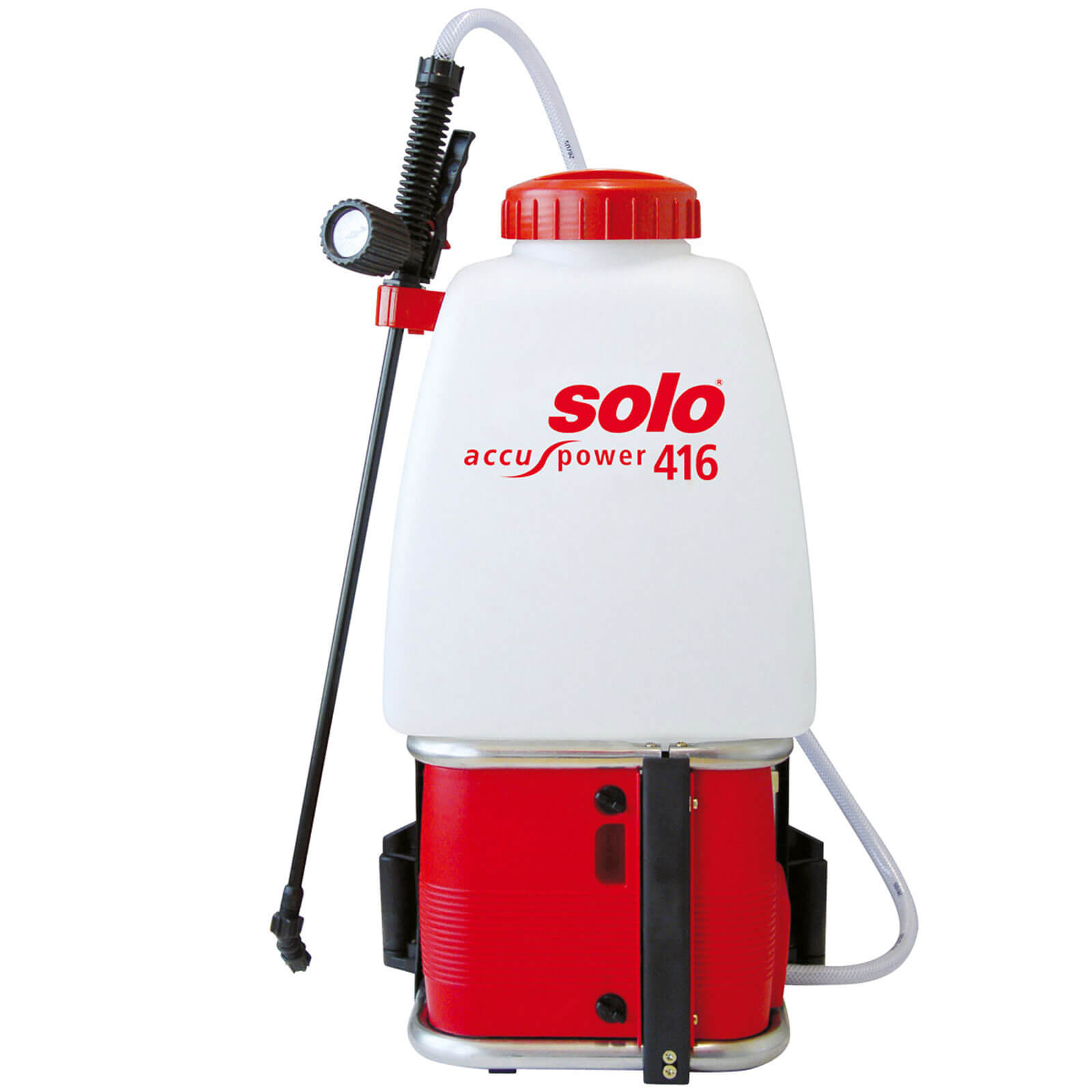 Image of Solo 416 Backpack Rechargeable Pressure Sprayer for Chemicals and Water 20 Litre with 500mm Spray Lance