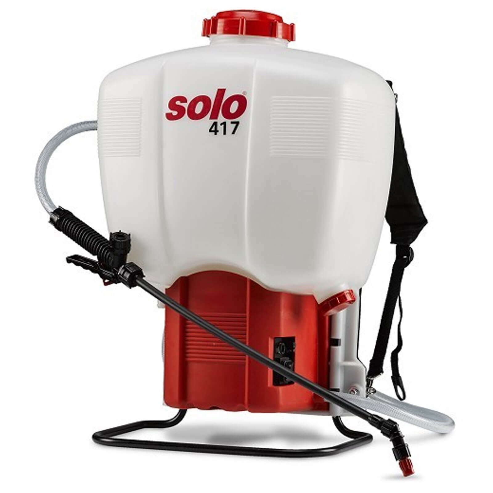 Image of Solo 417 Backpack Rechargeable Pressure Sprayer for Chemicals and Water 27 Litre with 500mm Spray Lance