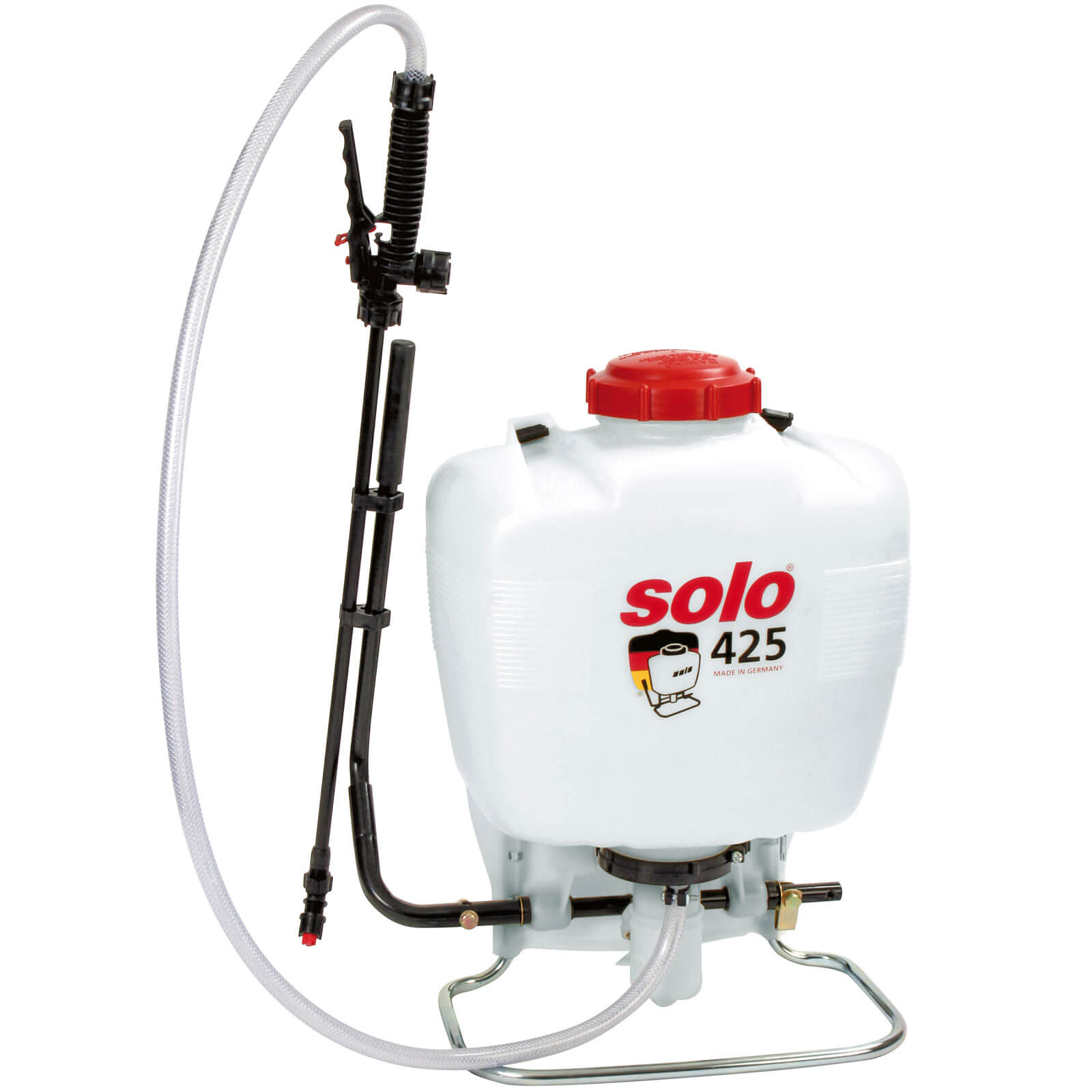 Image of Solo 425P Pro Backpack Pressure Sprayer for Chemicals and Water 15 Litre with 500mm Spray Lance and Viton Seals