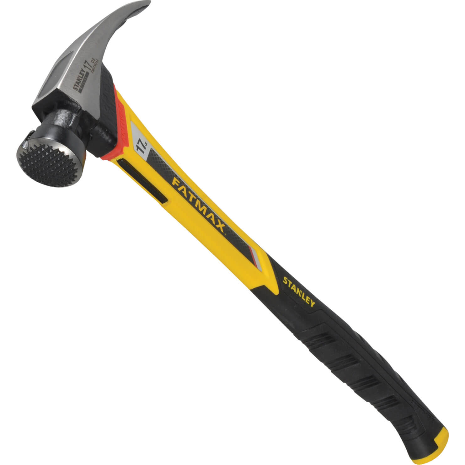 Image of Stanley FatMax Vibration Dampening Rip Nailing Hammer 17oz