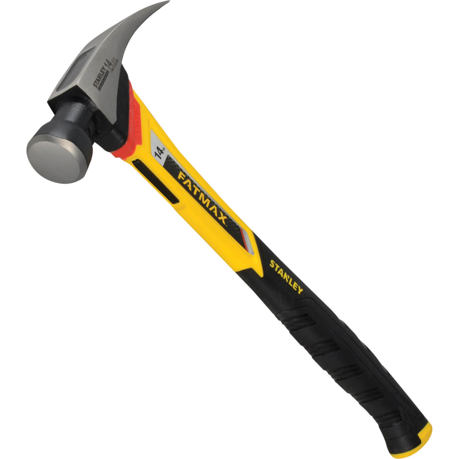 Image of Stanley FatMax Vibration Dampening Rip Nailing Hammer 14oz