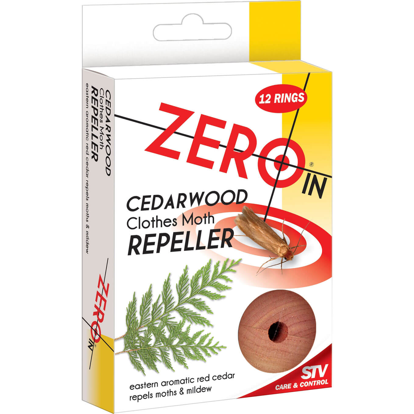 Image of STV Big Cheese Zero In Moth Repeller Cedar Rings