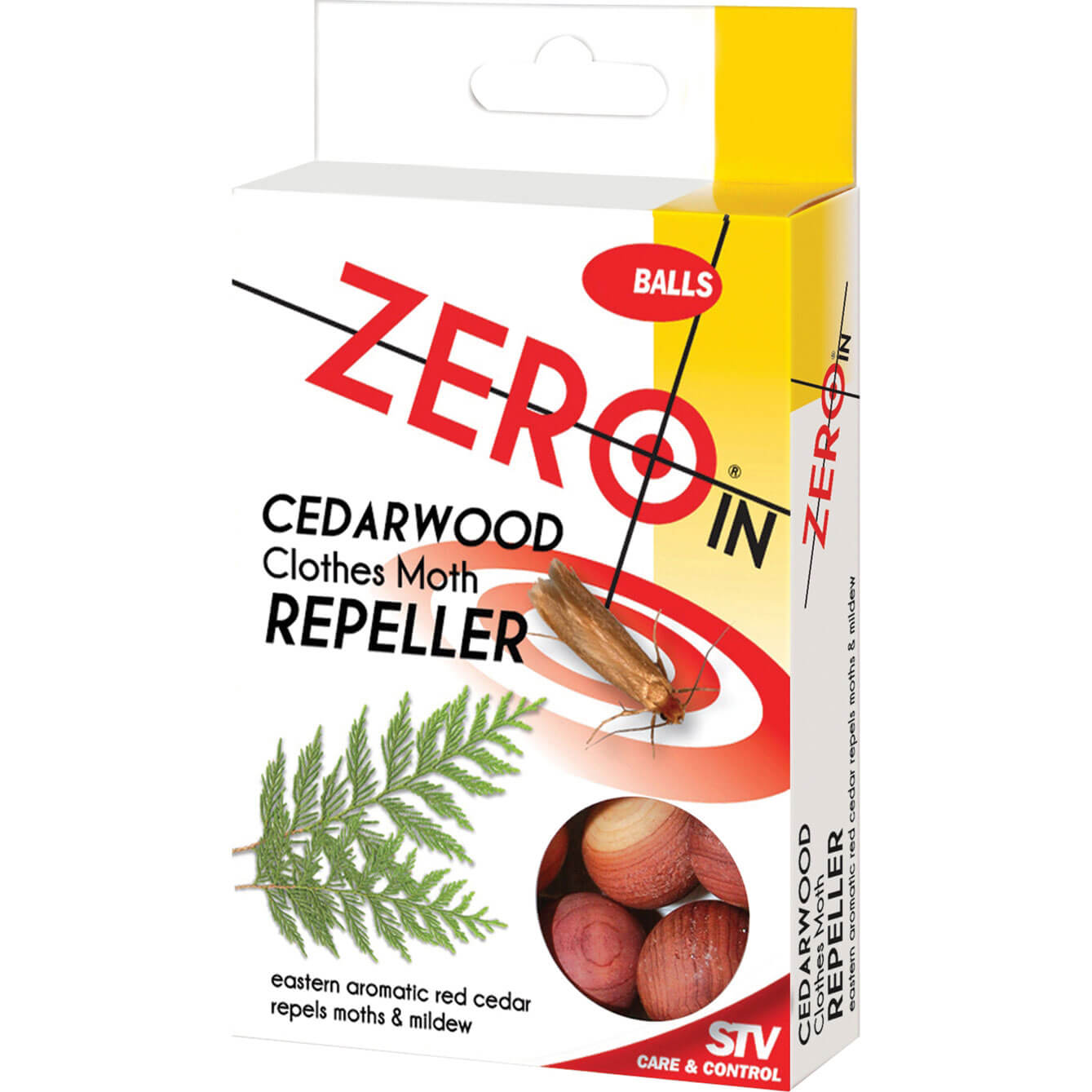 Image of STV Big Cheese Zero In Moth Repeller Cedar Balls