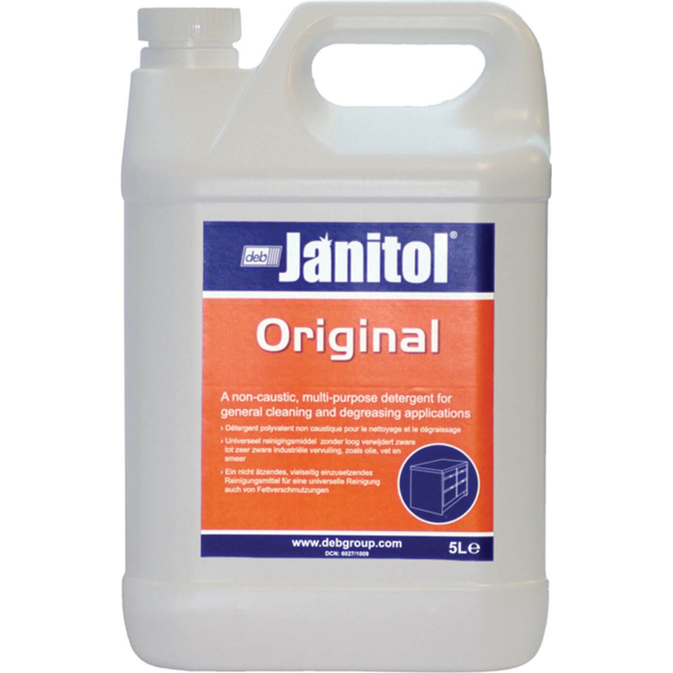 Image of Swarfega Janitol Original Detergent 5 Litre