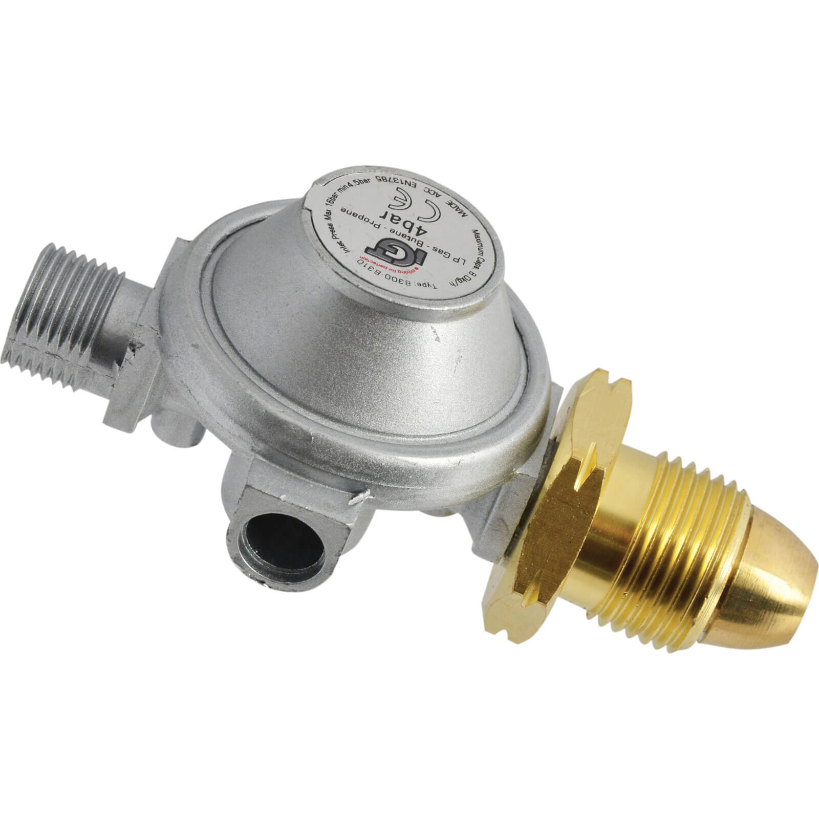 Image of Sievert High Pressure Propane Gas Bottle Regulator 38 BSP 37Mbar 8kgh