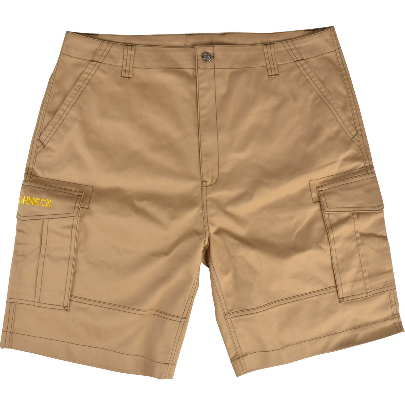 Image of Roughneck Mens Cargo Work Shorts Khaki 40 Waist