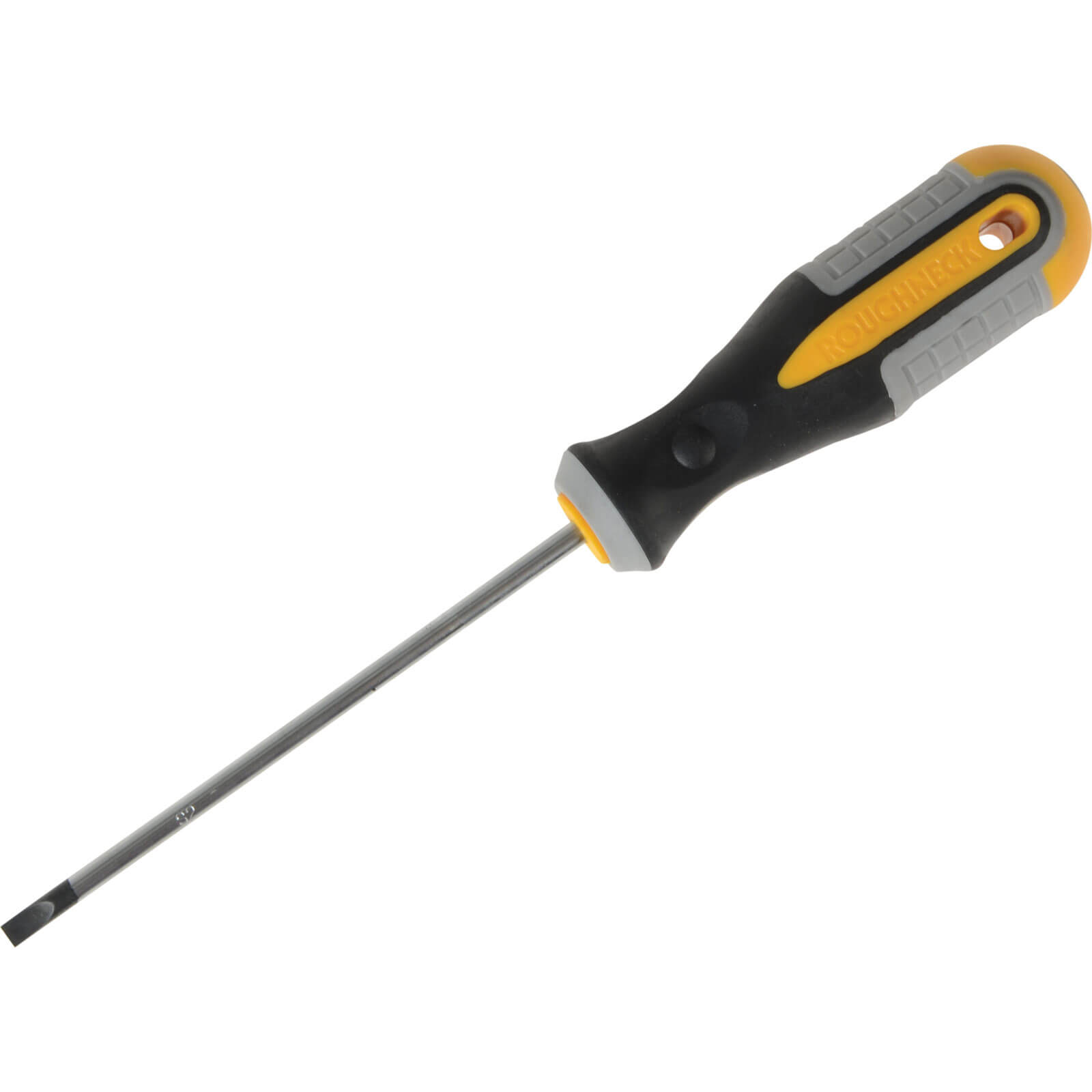 Image of Roughneck 4 x 100mm Magnetic Tip Parallel Screwdriver with Soft Grip Handle