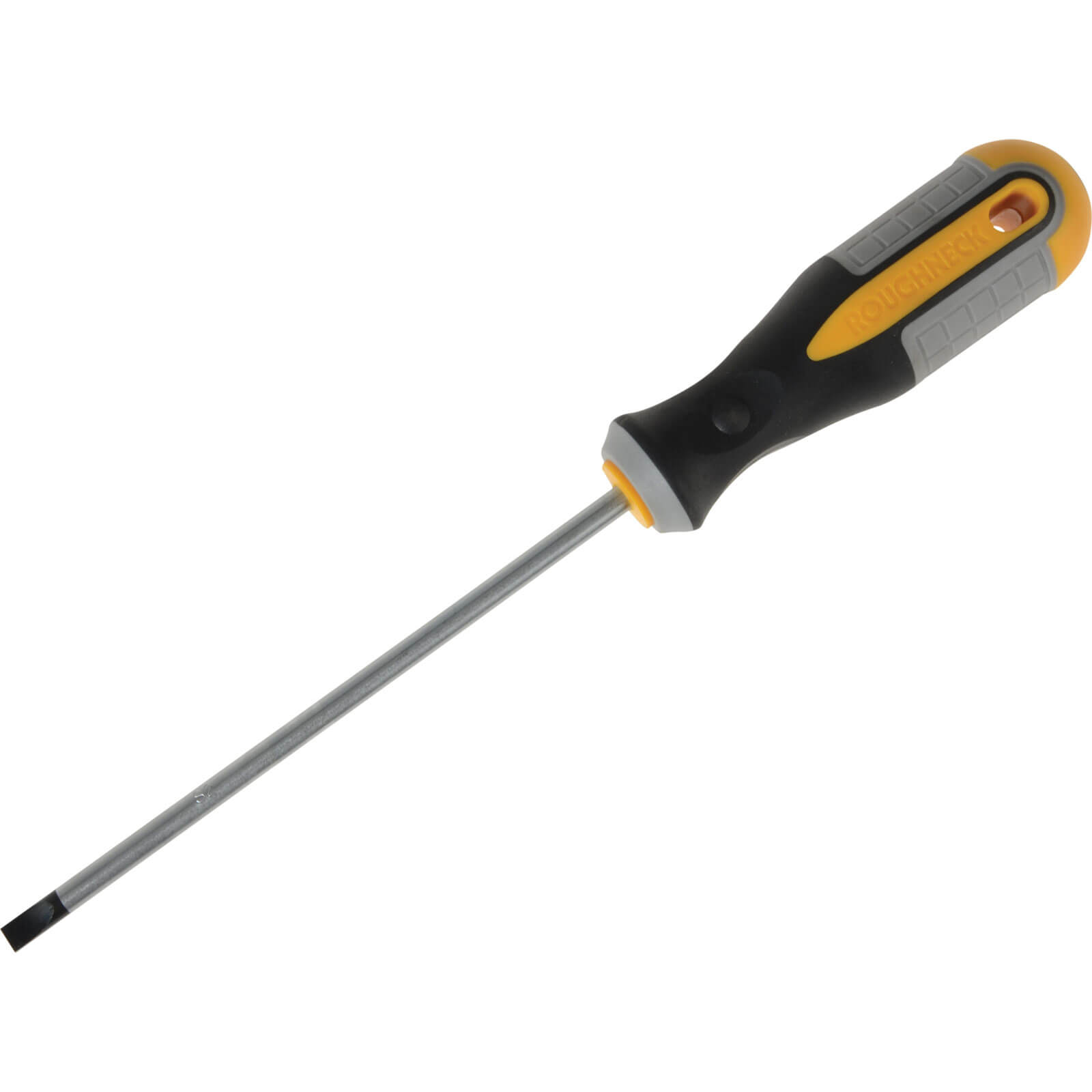 Image of Roughneck 55 x 100mm Magnetic Tip Parallel Screwdriver with Soft Grip Handle