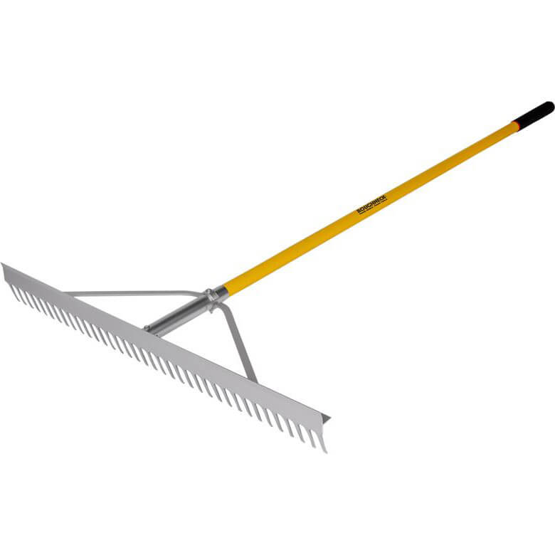 Image of Roughneck Aluminium Landscape Rake with Fibreglass Handle 17 Metre 67