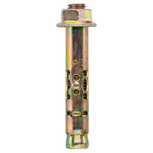 Image of Rawl 12 x 60mm M10 Rawlok Sleeve Anchor Bolt Projecting Box of 25