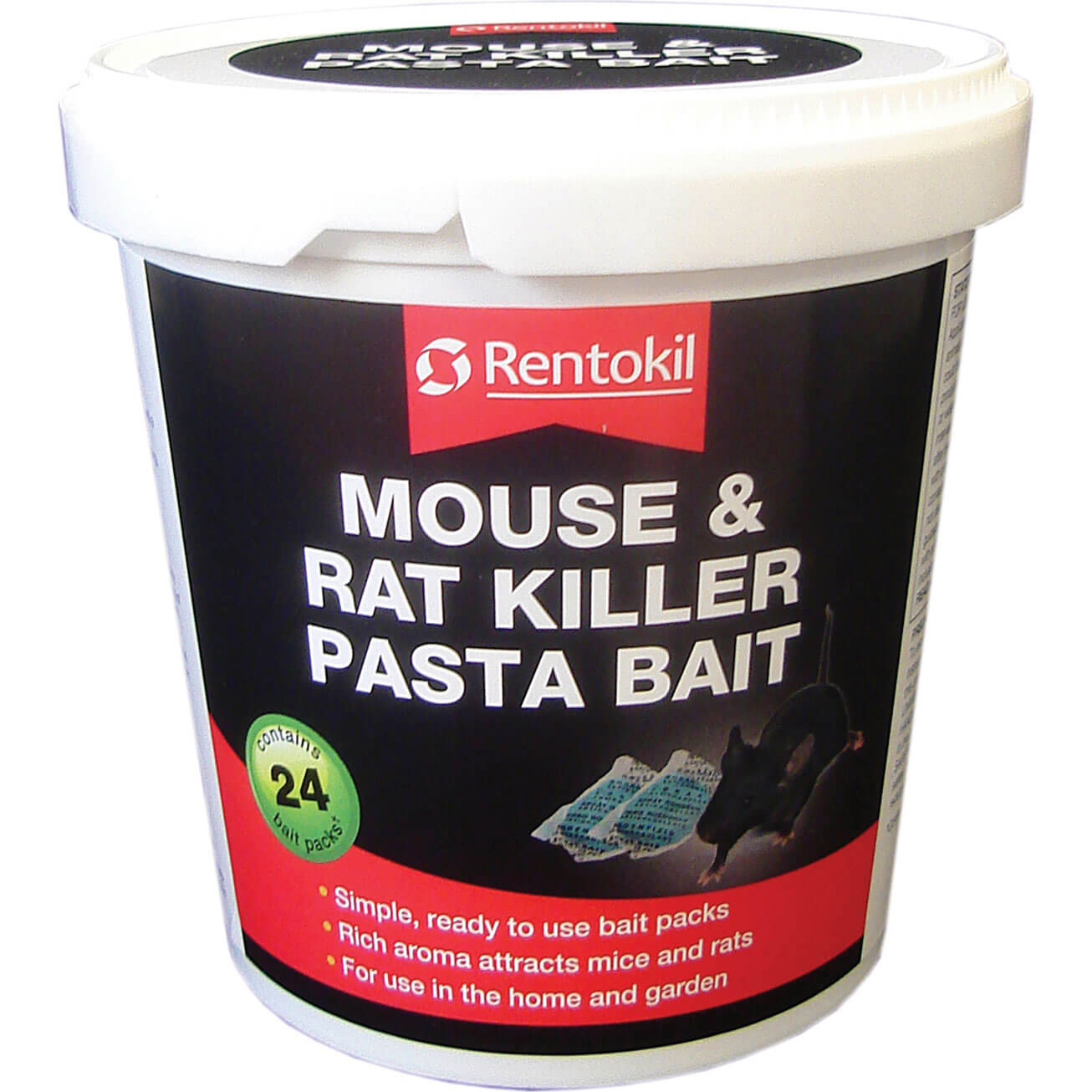 Image of Rentokil Mouse and Rat Killer Pasta Bait 400g