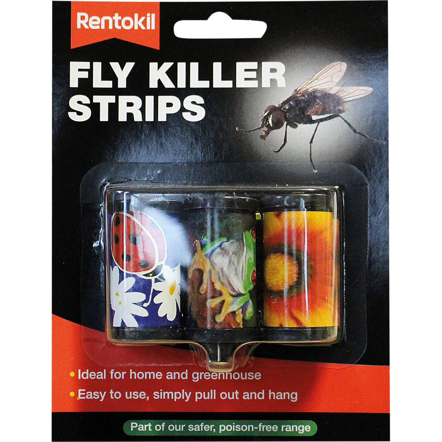 Image of Rentokil Fly Killer Strips Pack of 3