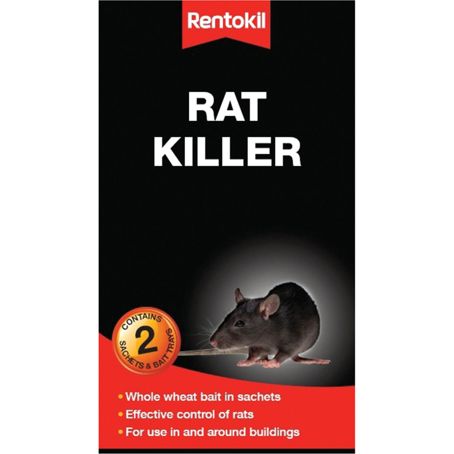 Image of Rentokil Rat Killer Rodenticide Bait 200g