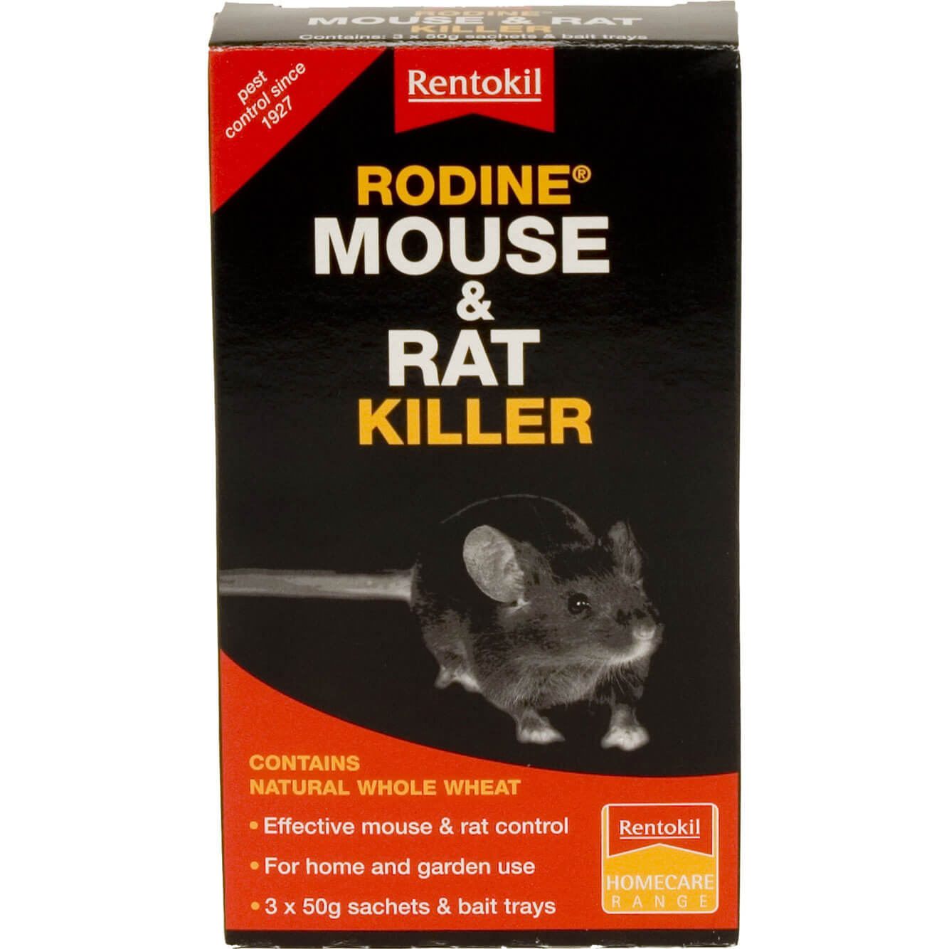 Image of Rentokil Rodine Mouse and Rat Killer 150g