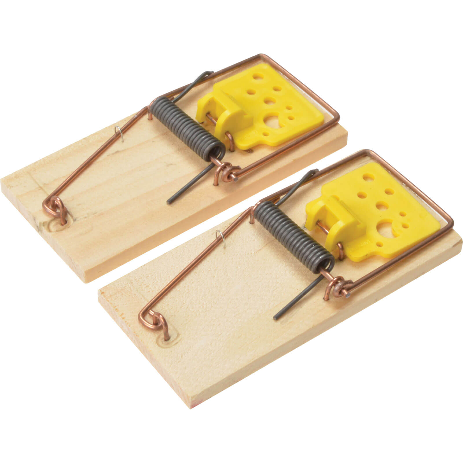 Image of Rentokil Wooden Mouse Traps Pack of 2