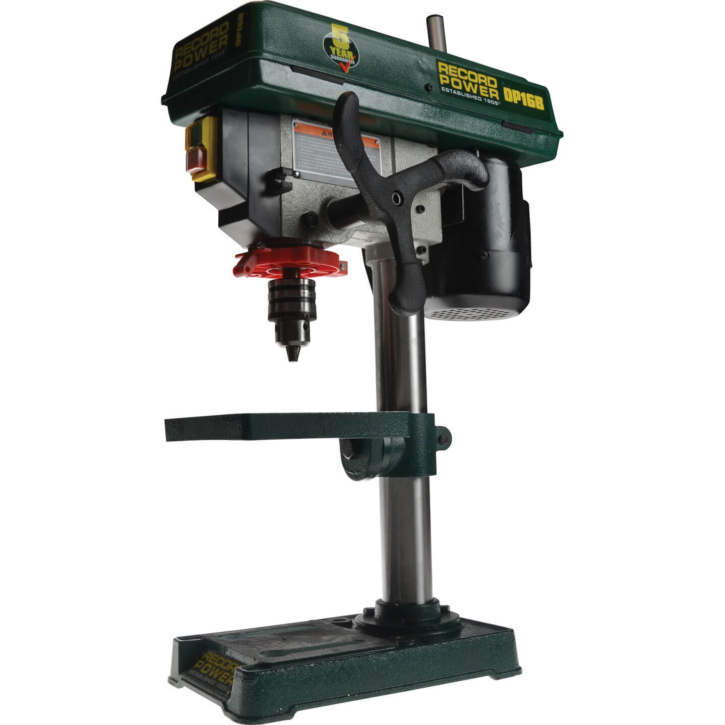 Image of Record Power DP16B Bench Pillar Drill with Cast Iron Handwheel