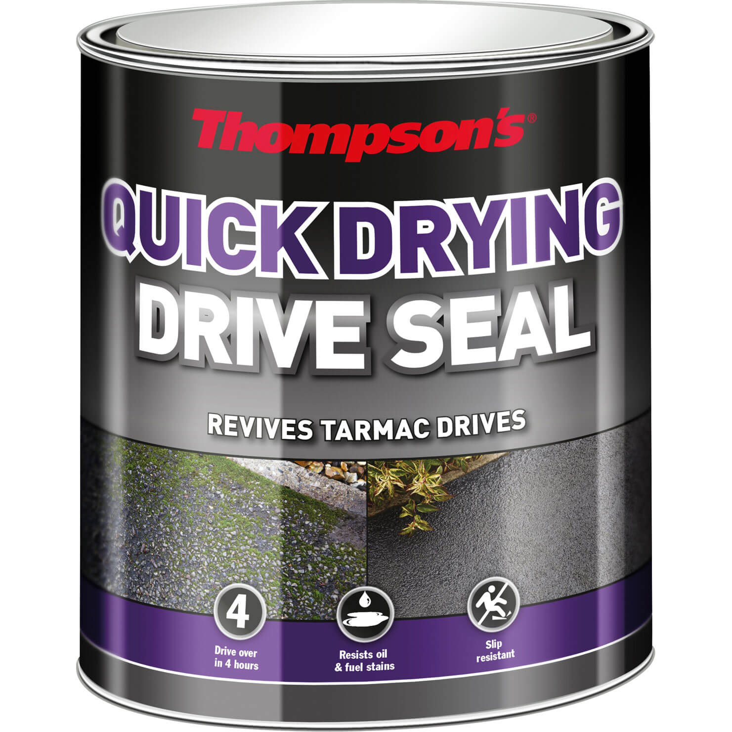 Image of Ronseal Quick Dry Drive Seal 5 Litre Black