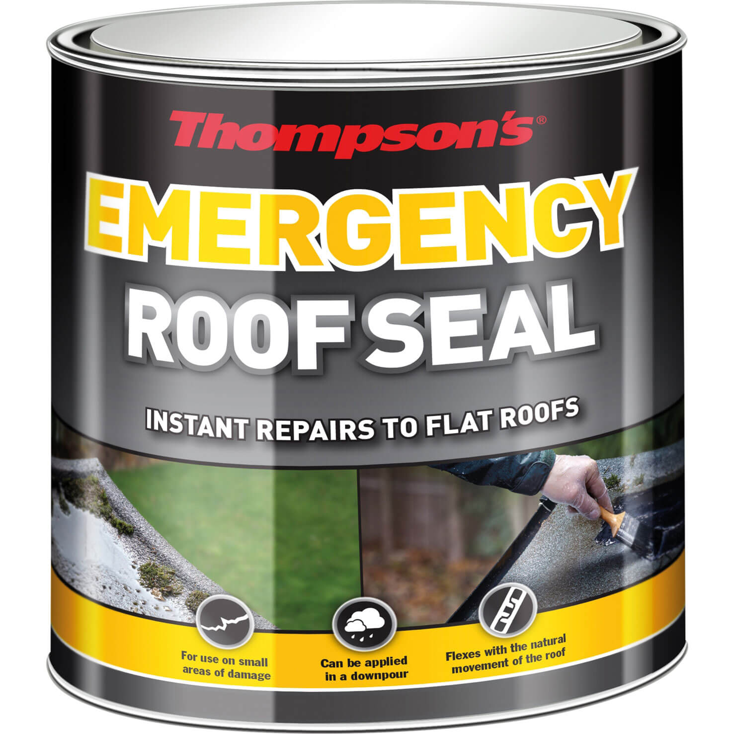 Image of Ronseal Thompsons Emergency Roof Seal 25 Litre