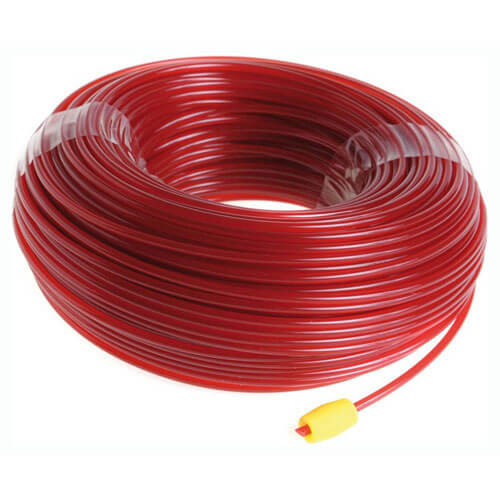 Image of Ryobi RAC105 50 Metre x 24mm Red Nylon Cutting Line for Petrol Grass Trimmers